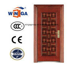 Middle Market Security Metal Exterior Steel Iron Door (W-S-120)